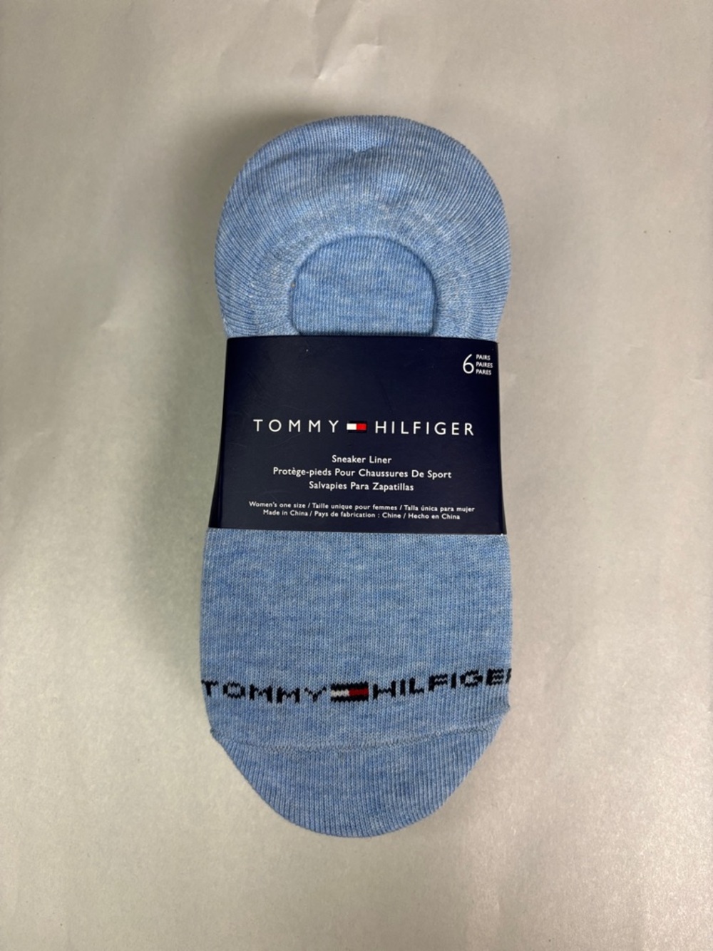 New Tommy Hilfiger Socks Women’s 6 Pair Sneaker Liner Casual Activewear Preppy